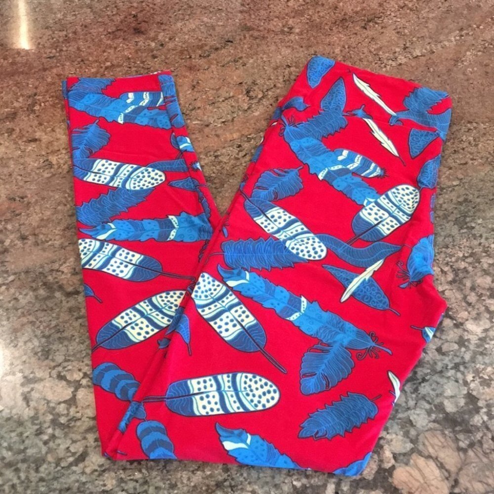 OS‎ NWOT LuLaRoe Leggings AA22 3257
